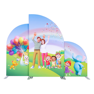 Arched Fabric Backdrop E03E14
