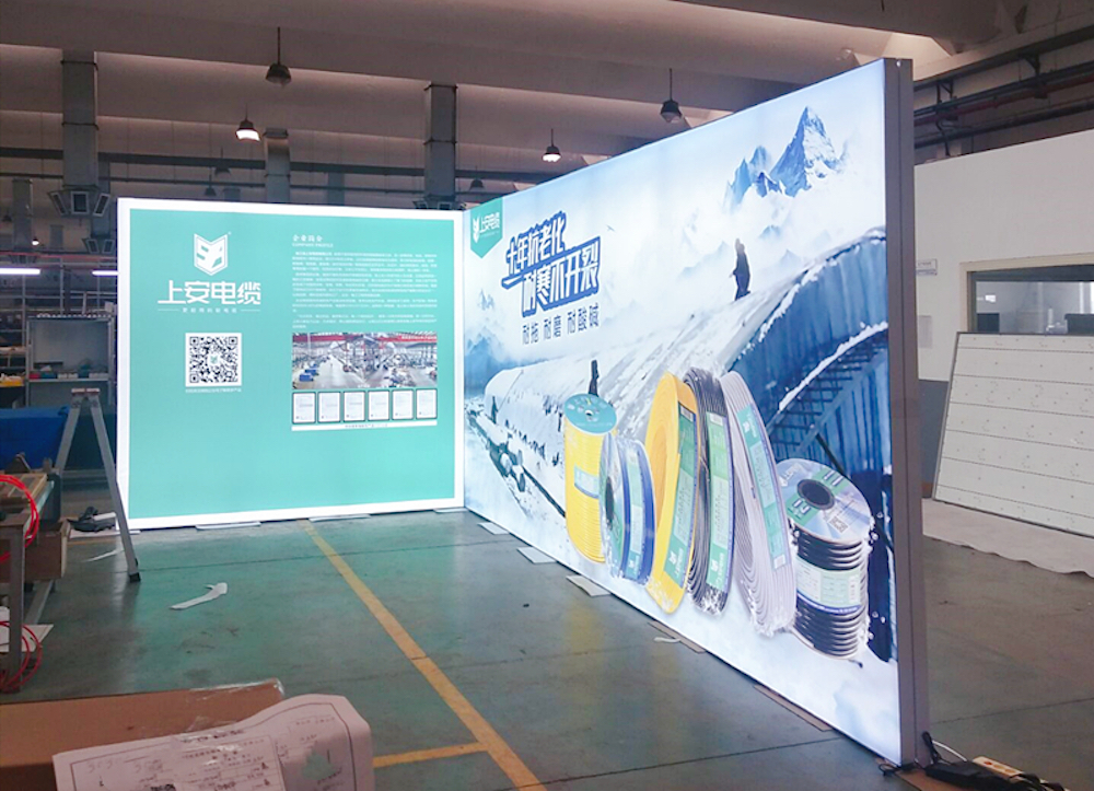 20ft Fabric Light Box Booth E01D13 Buy Seg Lightbox Booth, Backlit