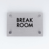 Acrylic Wall Sign E11C1