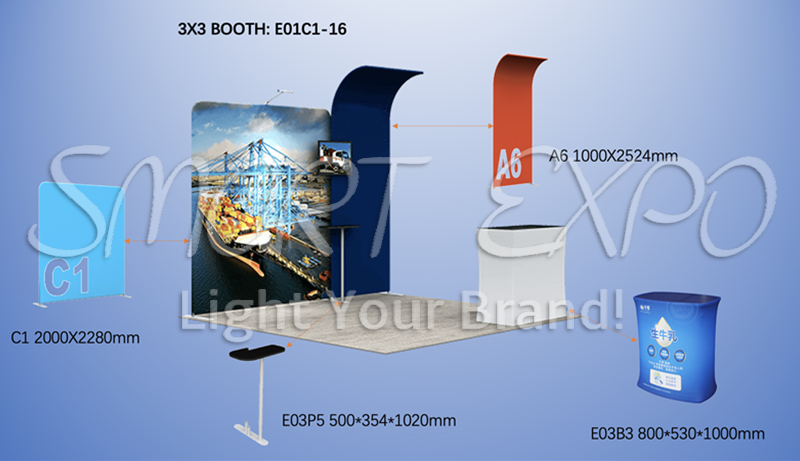 Promotion Booth E01C1-16 - Buy Show Stand, Stand Design, Exhibition ...